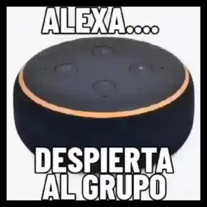 Alexa, despierta al grupo - getsticker.com