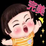 girl sticker 