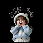 ตุ้ยนุ้ยผมเปียน่ารัก1บิ๊กสติกเกอร์
