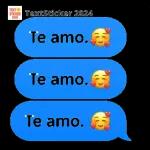 Te amo. Te amo. Te amo.