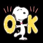 Basic Daily Snoopy Stickers