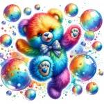 colorful bear