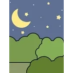 小狐狸與鴨子 春天全螢幕貼圖