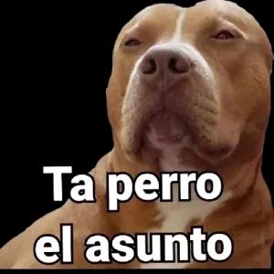 Ta perro el asunto - getsticker.com