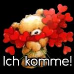 Rotes Emoticon-Paket