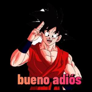 bueno adiós  - getsticker.com