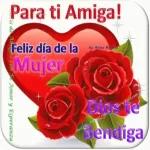 Feliz dia de la mujer