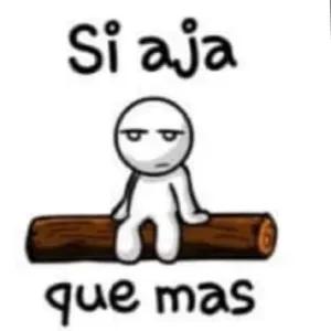 Si aja que mas - getsticker.com