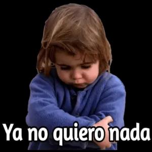 Ya no quiero nada - getsticker.com