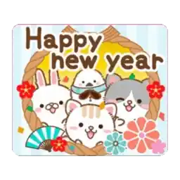 Natural cat, moving winter&Xmas