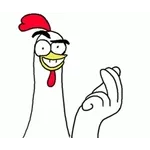 你看我，我尿尿尿到电视上了