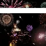  fuegos artificiales de año nuevo2⃣️