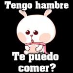 Tengo hambre Te puedo comer? 