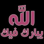 بارك الله فيك 