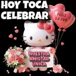 Día del Amor y la Amistad Hello Kitty