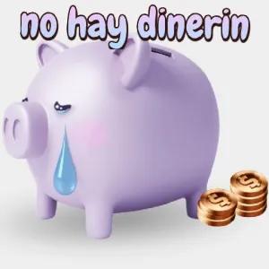 no hay dinerin - getsticker.com
