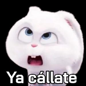 Ya cállate  - getsticker.com