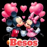 Feliz San Valentín mickey y minnie