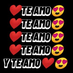 Te amo - getsticker.com