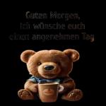 Aufstehn! Der Kaffee ist fertig  ✅ 