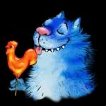 Blue Cats
                            Rina Zenyuk