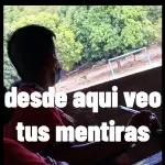 Lo sospeché desde un principio