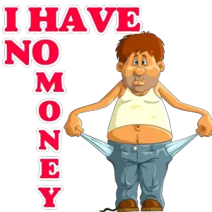 I have no money - getsticker.com