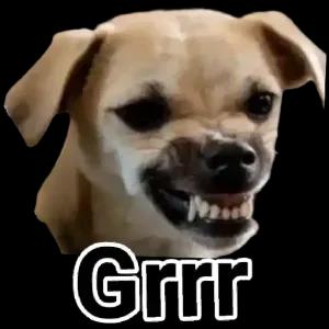 Grrr - getsticker.com
