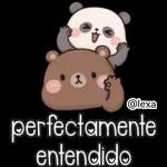 & @lexa perfectamente entendido