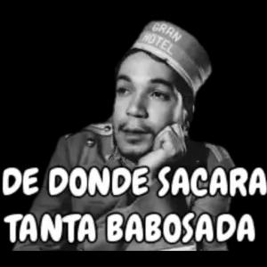 DE DONDE SACARA TANTA BABOSADA - getsticker.com
