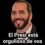 El Presi está orgulloso de vos