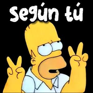 Según tú - getsticker.com