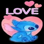 Stitch big stickers (soft and cute)