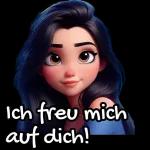 Handgezeichnetes kleines Mädchen