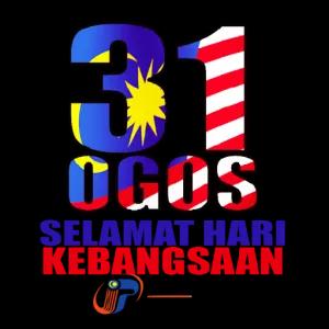 31 OGOS SELAMAT HARI KEBANGSAAN - getsticker.com