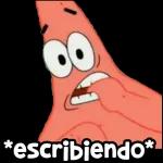 *escribiendo*
