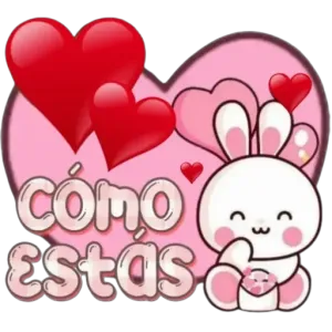 cómo estás - getsticker.com