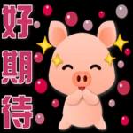 可愛豬 很想你