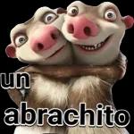 un abrazo