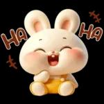 Cute bunny stickers
