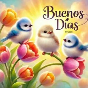 Buenos Días by:Josie - getsticker.com