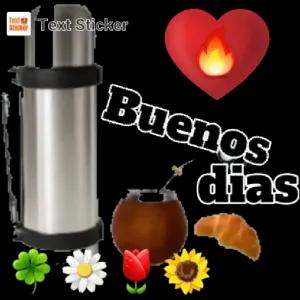 Buenos dias - getsticker.com