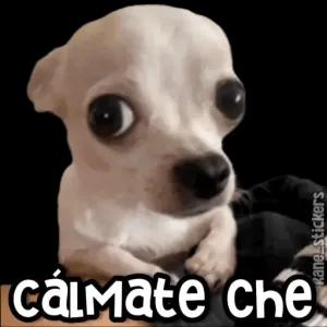 cálmate Che - getsticker.com