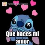Amor ❤️😍 espero que nunca se te acaben las ganas de estar conmigo