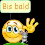 treffen und auf Wiedersehen