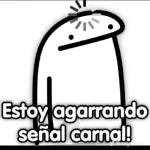 Estoy agarrando señal carnal!
