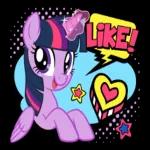 Animated MY LITTLE PONY stickers
