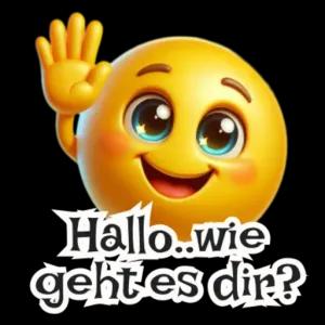 Hallo..wie geht'es dir? - getsticker.com