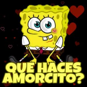 QUÉ HACES AMORCITOR  - getsticker.com