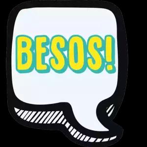 BESOS! - getsticker.com